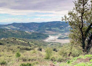 Valle Chiascio da Caresto